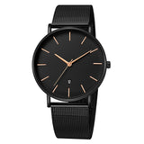 Luxury Brand 2018 New Men Watch Ultra Thin Stainless Steel Clock Male Quartz Sport Watch Men Casual Wristwatch relogio masculino