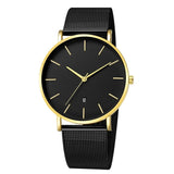 Luxury Brand 2018 New Men Watch Ultra Thin Stainless Steel Clock Male Quartz Sport Watch Men Casual Wristwatch relogio masculino