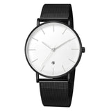 Luxury Brand 2018 New Men Watch Ultra Thin Stainless Steel Clock Male Quartz Sport Watch Men Casual Wristwatch relogio masculino