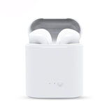 Hot Sell i7s Mini Wireless Bluetooth Earphone Stereo Earbud Headset With Charging Box Mic For All Smart phone