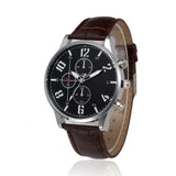 2017 Luxury Brand Mens Watches Leather Men's Quartz Clock Man Casual Wrist Watch Relogio Masculino horloges mannen #515
