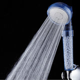 High Pressure Shower Head Bathroom Water Saving 3 Filter Ionic Filtration Heads