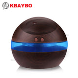290ml Mini Blue Backlight Humidifier Ultrasonic Humidifier Air Aroma Diffuser Mist Maker Essential Oil diffuser of Home and Car