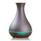 400ml Aroma Essential Oil Diffuser Electric Wood Grain